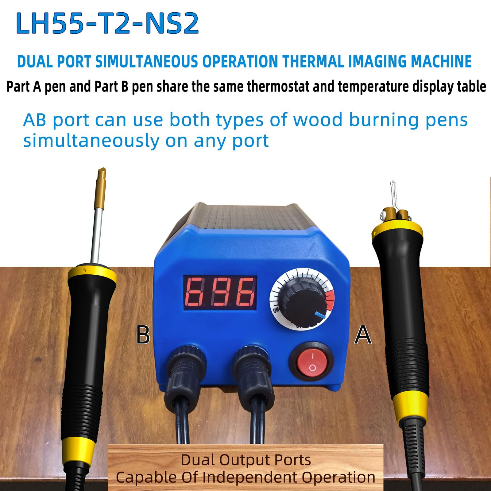 Amazon.com: LH55-T2-NS2 Wood Burner kit offers adjustable